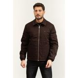Tommy Hilfiger Reversible Terry Ivy Jacket Mont Kahverengi, M, MW0MW41449, BROWN, Erkek