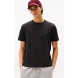 Tommy Hilfiger Rwb Pıque Tee Erkek T-Shirt MW0MW41498 - Siyah
