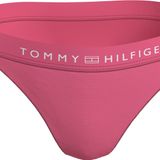 Tommy Hilfiger side tie bikini Kadın Mayo botanical pink S
