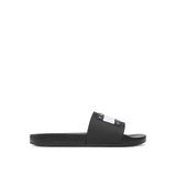 Tommy Hilfiger Siyah-Beyaz-Kırmızı Erkek Plaj Terliği TOMMY JEANS POOL SLIDE ESS
