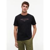 Tommy Hilfiger Siyah Erkek Bisilet Yaka T-Shirt MW0MW44359BDS_BRAND Love New Rwb R