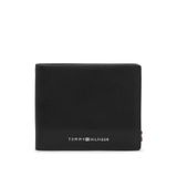 Tommy Hilfiger Siyah Erkek Cüzdan TH FOUNDATION MINI CC WALLET