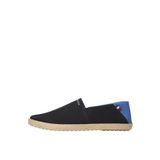 Tommy Hilfiger Siyah Erkek Espadril HILFIGER ESPADRILLE CORE TEXTILE
