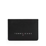 Tommy Hilfiger Siyah Erkek Kartlık TJM LINEAR CC HOLDER