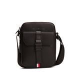 Tommy Hilfiger Siyah Erkek Postacı Çantası TH FOUNDATION MINI REPORTER