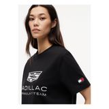 Tommy Hilfiger Siyah Erkek Regular Fit Logo Baskılı T-Shirt MN0MN00100BDS