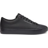 Tommy Hilfiger Siyah Erkek Sneaker TH HI VULC CORE LOW LTH II ESS