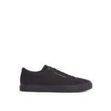 Tommy Hilfiger Siyah Erkek Sneaker TH HI VULC LOW CORE CANVAS