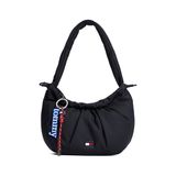 Tommy Hilfiger Siyah Kadın Omuz Çantası TJW ICON CHARMS SHOULDER BAG