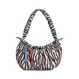 Tommy Hilfiger Siyah Kadın Omuz Çantası TJW ICON CHARMS ZEBRA SHLDER BAG