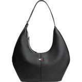 Tommy Hilfiger Siyah Kadın Omuz Çantası TJW SLOUCHY CITY HOBO