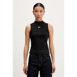 Tommy Hilfiger SİYAH LOGOLU KADIN ASKILI BLUZ