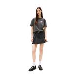 Tommy Hilfiger Siyah Relaxed Neon Baskılı T-Shirt, L, DW0DW21358BDS, SİYAH, Kadın