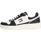 Tommy Hilfiger Siyah Retro Basket Sneaker, 44, TJM RETRO BASKET, SİYAH, Erkek