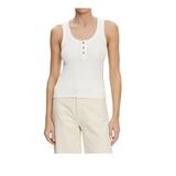 Tommy Hilfiger Slim Fit U Yaka T-Shirt, XL, WW0WW439200A4, Mavi, Kadın