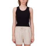 Tommy Hilfiger - Slim Nervürlü Bayan Atlet