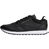 Tommy Hilfiger Sneaker NEW RUNNER EVA LTH ESS, 42, NEW RUNNER EVA LTH ESS, Black & White, Erkek