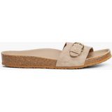 Tommy Hılfıger Soft Suede Adjustable Mule Sandalet - Bej