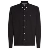 Tommy Hilfiger SOLID HERITAGE OXFORD RF SHIRT Erkek Siyah Gömlek - MW0MW35774