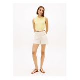 Tommy Hilfiger Şort PREPPY COTTON SHORT, 38, 5003344125, Krem, Kadın