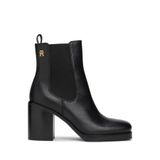 Tommy Hilfiger Square Toe Chelsea Yüksek Blok Topuklu Bot, 39, FW0FW08844, Siyah, Kadın