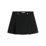 Tommy Hilfiger Standart Fit Etek Punto Mini Skirt, 38, 5003344134, Siyah, Kadın