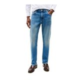 Tommy Hilfiger Straight Denton Kot Pantolon, 32/32, MW0MW38814, Denim Mavi, Erkek