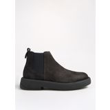 Tommy Hilfiger Süet Gri Erkek Bot FASHION HILFIGER SUEDE CHELSEA