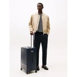Tommy Hilfiger Suitcase Checked Orta Boy Valiz, Suitcase Checked, Mavi, Üniseks Yetişkin