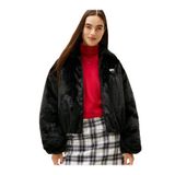 Tommy Hilfiger Suni Kürk Ceket, M, P69052S9530, SİYAH, Kadın