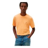 Tommy Hilfiger T-Shirt Ess Seasonal Reg Fit, M, 5003346219, Turuncu, Erkek