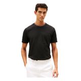 Tommy Hilfiger T-Shirt RWB Pocket Pique Tee, M, 5003346318, Siyah, Erkek
