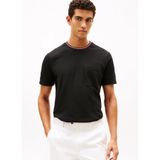 Tommy Hilfiger T-Shirt RWB Pocket Pique Tee, XL, 5003346318, Siyah, Erkek