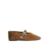 Tommy Hilfiger Taba Kadın Babet TJW BALLERINA SUEDE