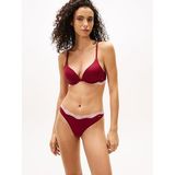 Tommy Hilfiger Tanga Külot, S, UW0UW06053, Kırmızı, kadın