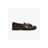 Tommy Hilfiger Tassel Abrasivato Kadın Kahverengi Loafer