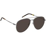 Tommy Hilfiger Th 1896/F/S R8170 Erkek Güneş Gözlüğü - Mat Gri