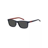 Tommy Hilfiger Th 2244/S Genç Erkek / Çocuk Güneş Gözlüğü Mavi Çerçeve Gri Cam