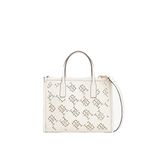 Tommy Hilfiger Th City Mini Tote Mono Fildişi Kadın El Çantası,Fildişi Tek Ebat