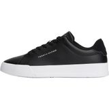 TOMMY HILFIGER TH COURT CORE Erkek Spor Ayakkabı, Black, 40