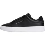 TOMMY HILFIGER TH COURT CORE Erkek Spor Ayakkabı, Black, 46