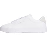 TOMMY HILFIGER TH COURT CORE Erkek Spor Ayakkabı, White, 41