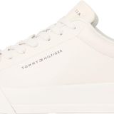 Tommy Hilfiger th court lth detail ess Erkek Ayakkabı Alabaster 45 EU