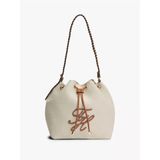 Tommy Hilfiger Th Elev Summer Bucke Kadın Bej Çanta - Aw0aw18631