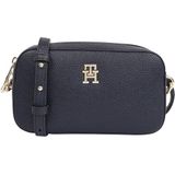 Tommy Hilfiger th emblem camera bag Kadın El Çantası space blue OS