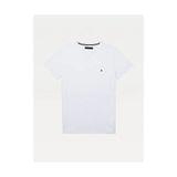 Tommy Hilfiger Th Erkek Core Stretch S/s T-Shirt - Beyaz