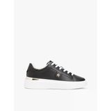 Tommy Hilfiger TH FASHION COURT SNEAKER Kadın Siyah Spor Ayakkabı - FW0FW08631