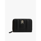 Tommy Hilfiger TH FEMININE MED ZA Kadın Siyah Cüzdan AW0AW17476BDS