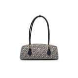 Tommy Hilfiger TH GRACE JACQUARD LACİVERT KADIN OMUZ ÇANTASI
