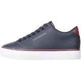 TOMMY HILFIGER TH HI VULC CORE LOW LEATHER Erkek Spor Ayakkabı, Desert Sky, 42